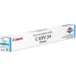 Image of Canon C-EXV34 Cyan Toner