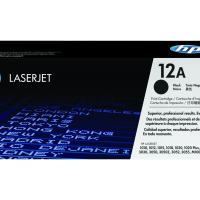 Image of HP 12A Black Original LaserJet Toner Cartridge