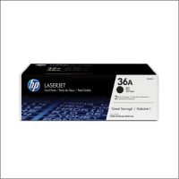 Image of HP 36A Black Original LaserJet Toner Cartridge (CB436A)
