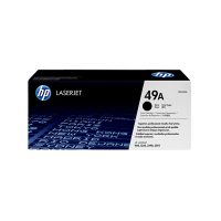 Image of HP 49A Black Original LaserJet Toner Cartridge (Q5949A)