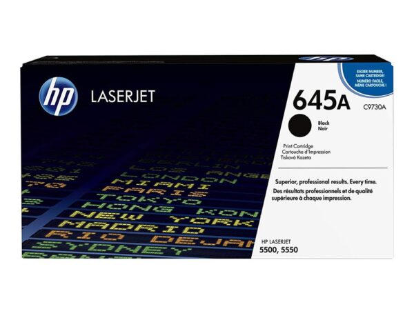 Image of HP 645A Original LaserJet Toner Cartridge (C9730A)