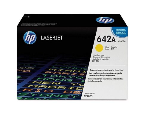 Image of HP 642A Original LaserJet Toner Cartridge (CB402A)