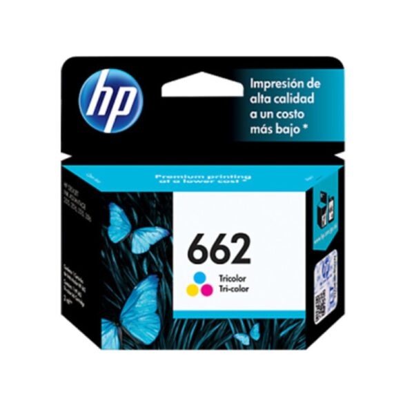 Hp 662 Tri-color Original Ink Advantage Cartridge (cz104al)
