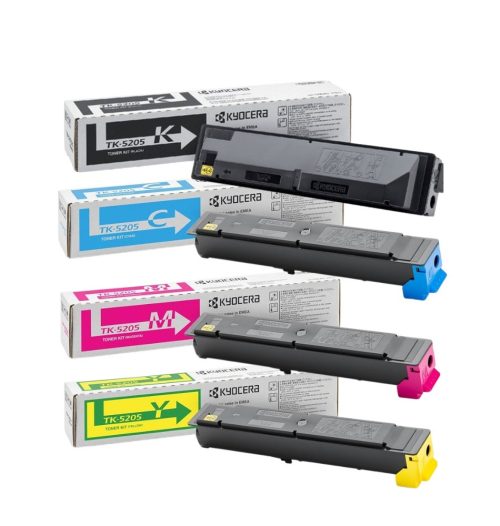 Collage image of the Kyocera TK 5205 Toner