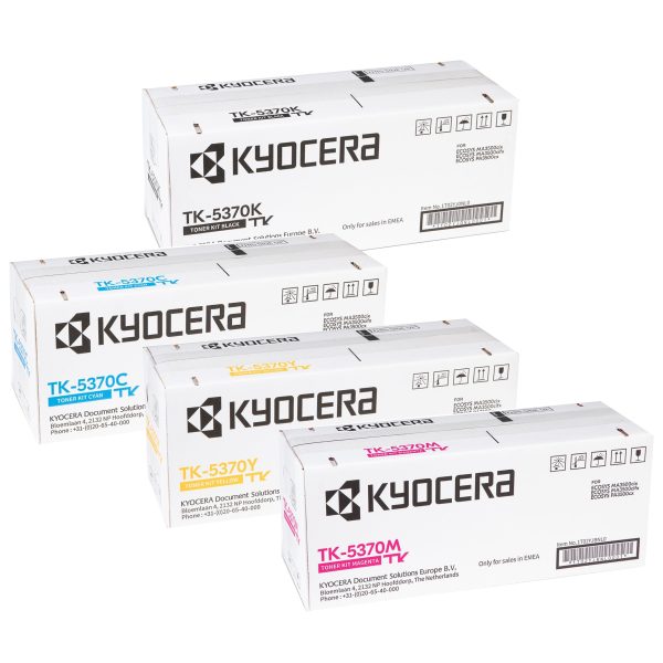 image of Kyocera TK-5370 Toner Cartridge K,C,Y,M