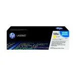 Image of HP 125A Yellow (CB542A) Original LaserJet Toner Cartridge