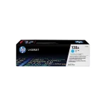 Image of HP 128A Cyan (CE321A) Original LaserJet Toner Cartridge