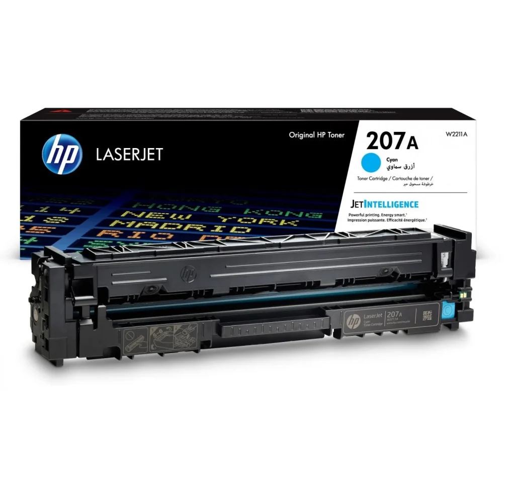 HP 207A Cyan (W2211A) Original LaserJet Toner Cartridge